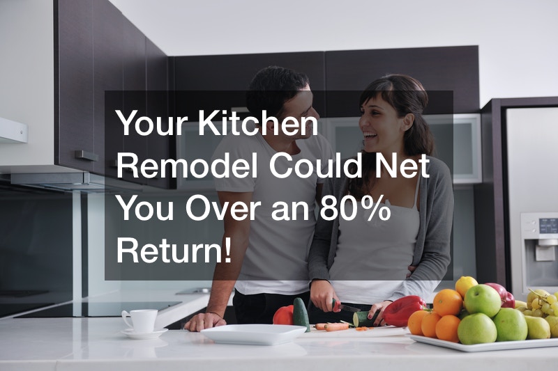 Your Kitchen Remodel Could Net You Over an 80% Return!