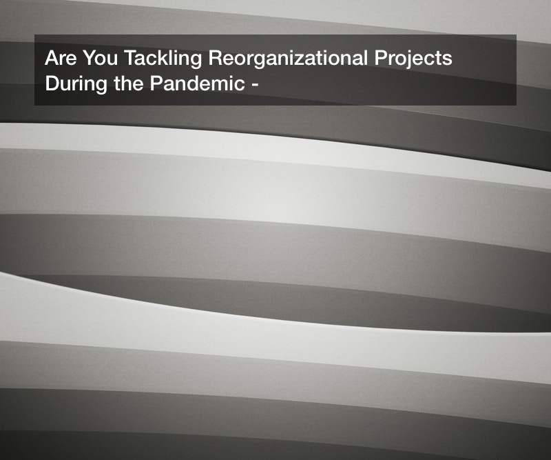 Are You Tackling Reorganizational Projects During the Pandemic?