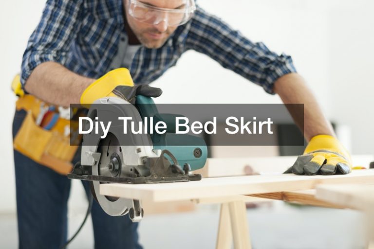 Diy Tulle Bed Skirt
