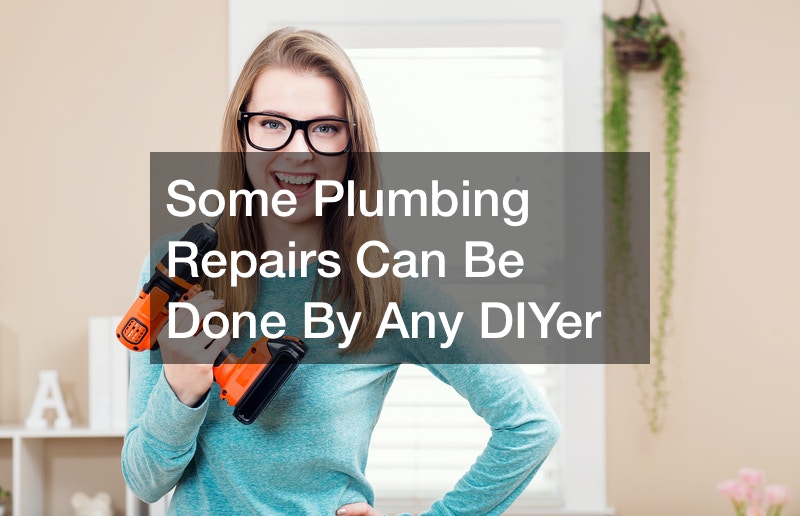 Some Plumbing Repairs Can Be Done By Any DIYer