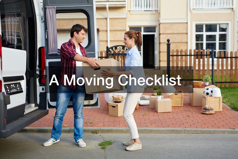 A Moving Checklist