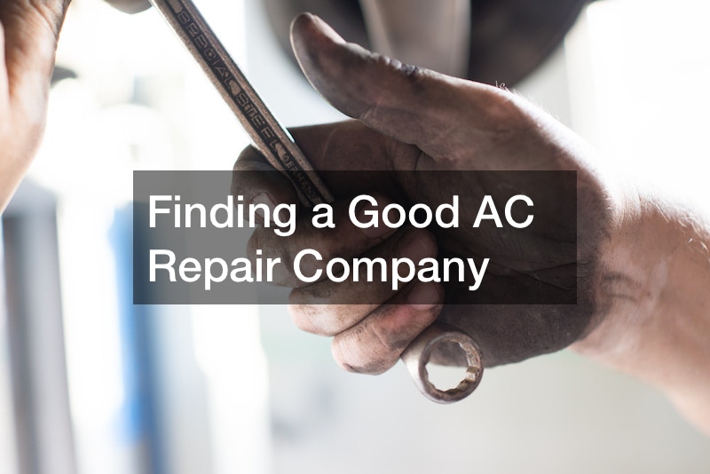 Finding a Good AC Repair Company