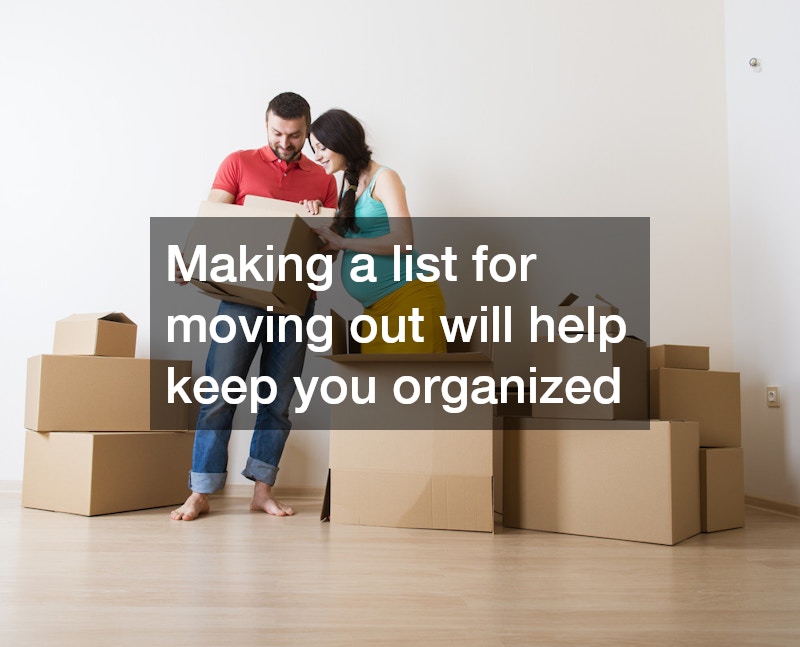 How to make a moving checklist