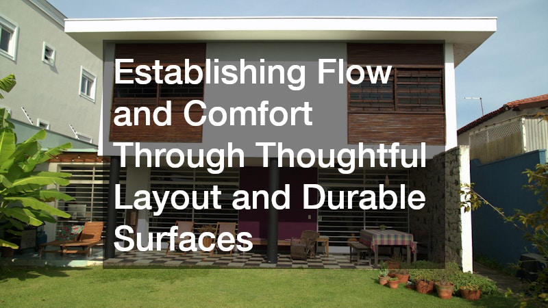 Establishing Flow and Comfort Through Thoughtful Layout and Durable Surfaces